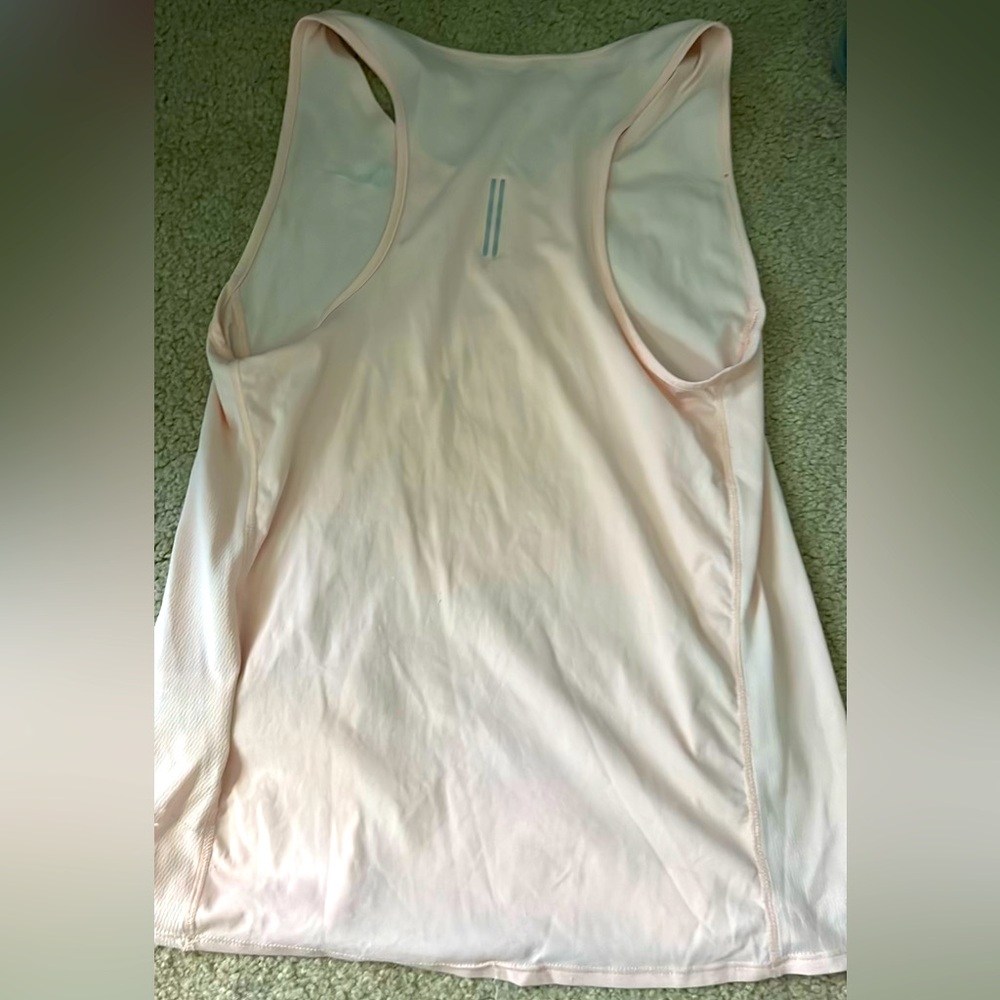 Nike dry-fit light pink razorback tank